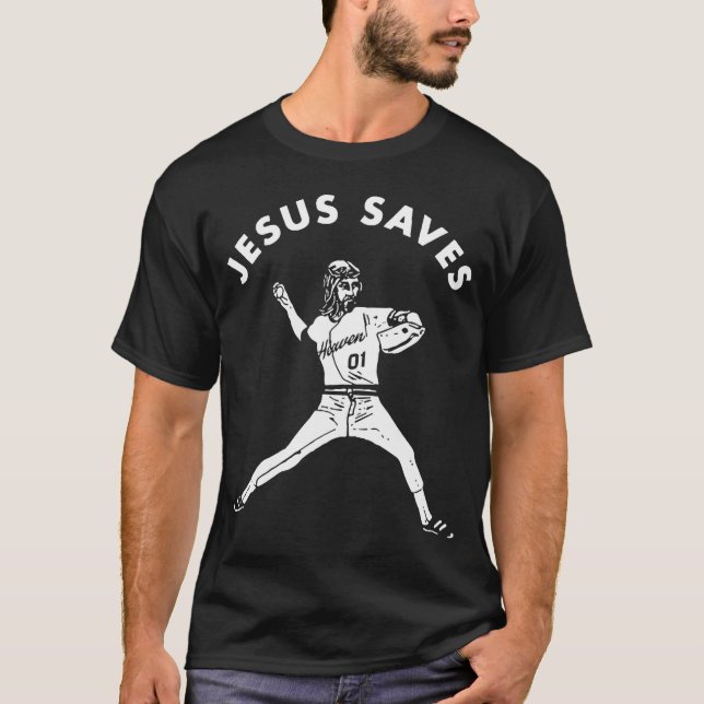 T-shirt Croix du drapeau américain Jésus (Devant)