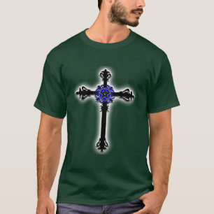 T-shirt Croix gothique