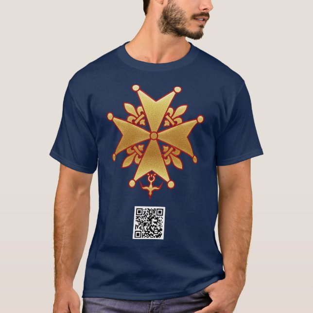T-SHIRT CROIX HUGUENOT (Devant)