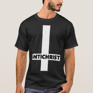 T-shirt Croix Inversée Antichriste Satan à l'envers Athée