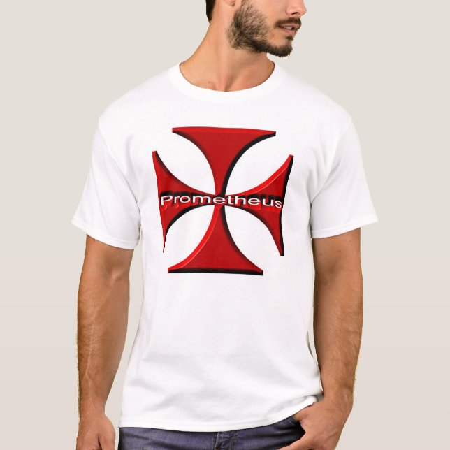 T-shirt Croix maltaise de PROMETHEUS (Devant)