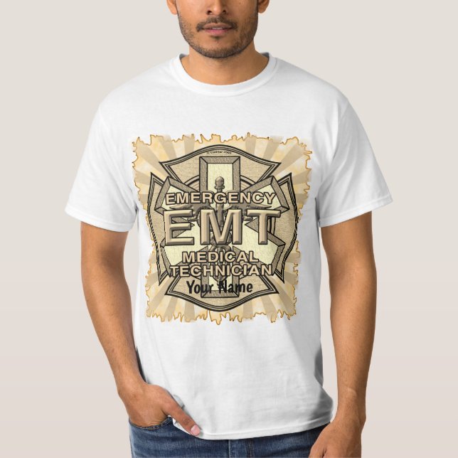 T-shirt Croix maltaise EMT (Devant)