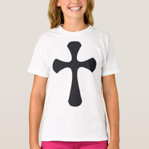 T-shirt Croix minimaliste moderne Art chrétien contemporai