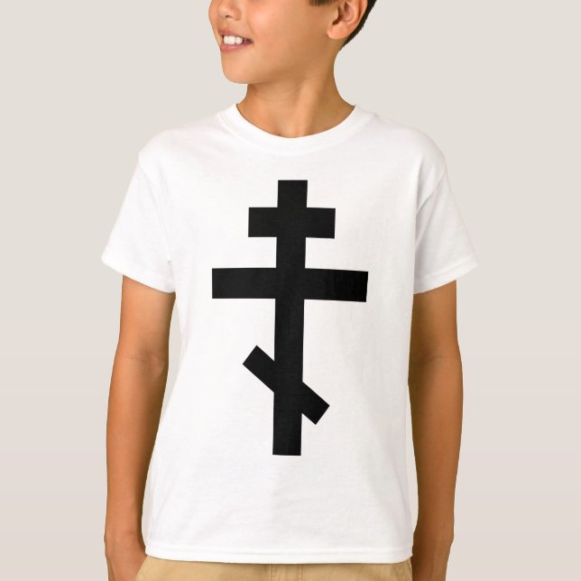 T-shirt Croix orthodoxe (Devant)