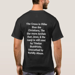 T-shirt Croix plus ancienne que Christ Hankamer Artjunkhau