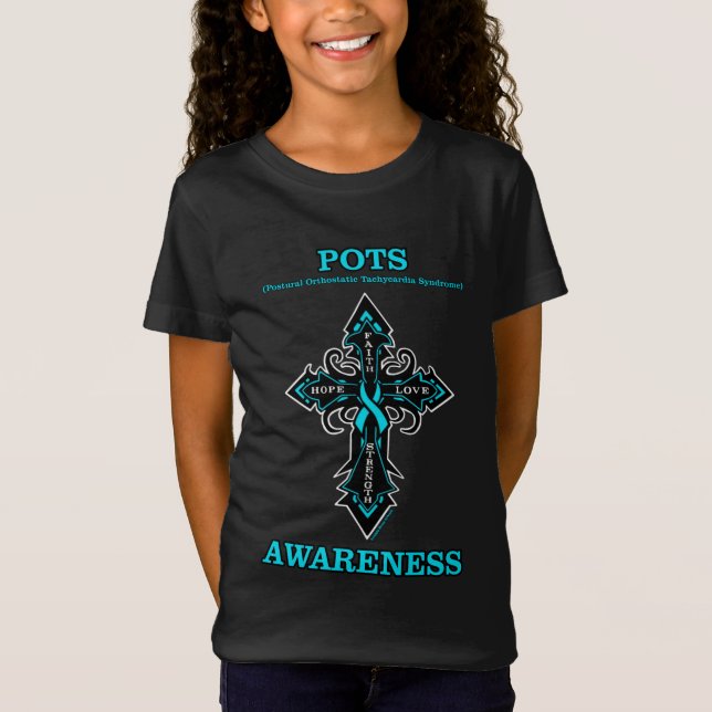 T-Shirt Croix/Prise de conscience...POTS (Devant)