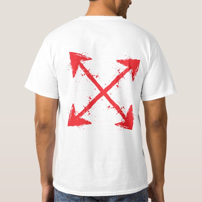 T-shirt croix rouge (Dos)