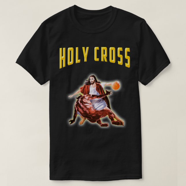 T-shirt croix sainte de jésus (Design devant)