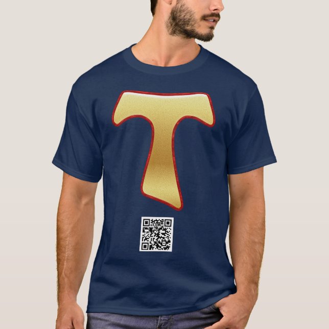 T-SHIRT CROIX TAU (Devant)