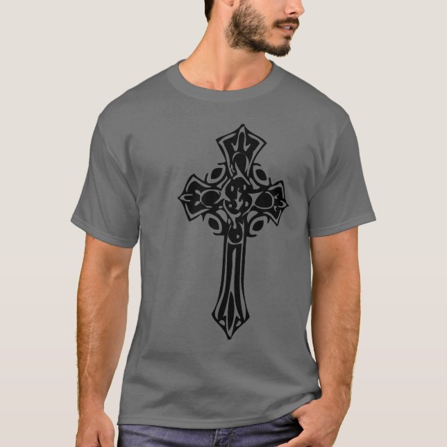 T-shirt croix_tribale (Devant)