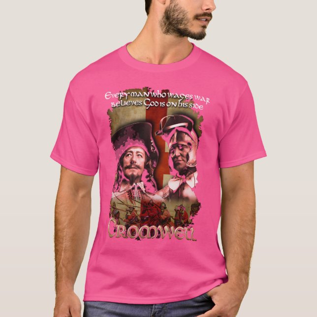 T-shirt Cromwell Movie Design (Devant)