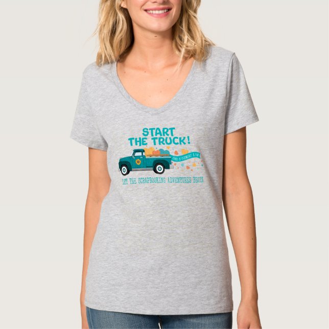T-shirt CROPTOBERFEST 2024 - Commencez le camion (Devant)