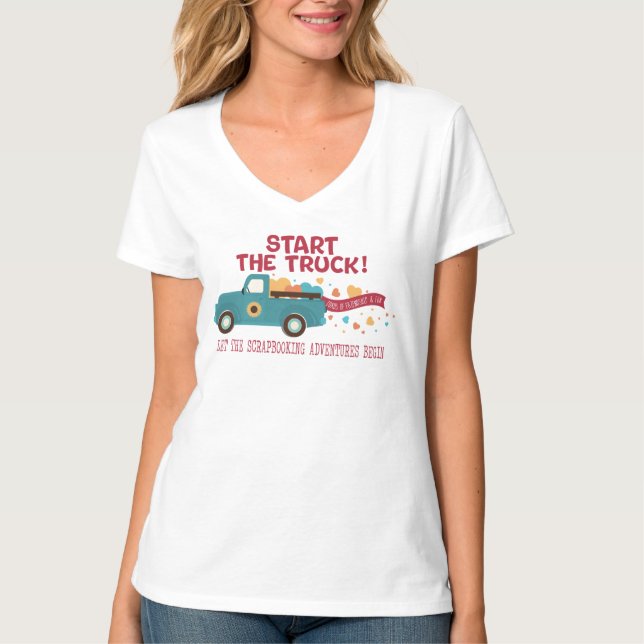 T-shirt CROPTOBERFEST 2024 - Commencez le camion r (Devant)