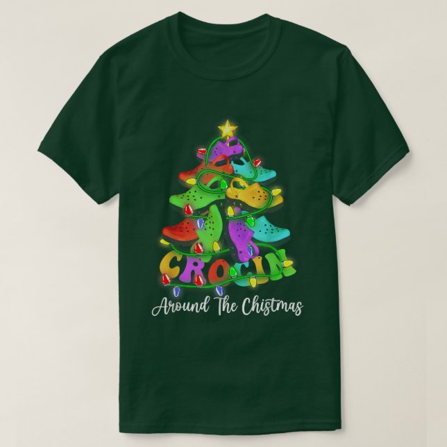 T-shirt Croquer Autour De L'Arbre De Noël186 (Design devant)