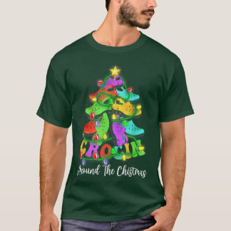 T-shirt Croquer Autour De L'Arbre De Noël186
