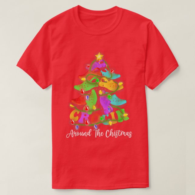 T-shirt Croquer Autour De L'Arbre De Noël186 (Design devant)
