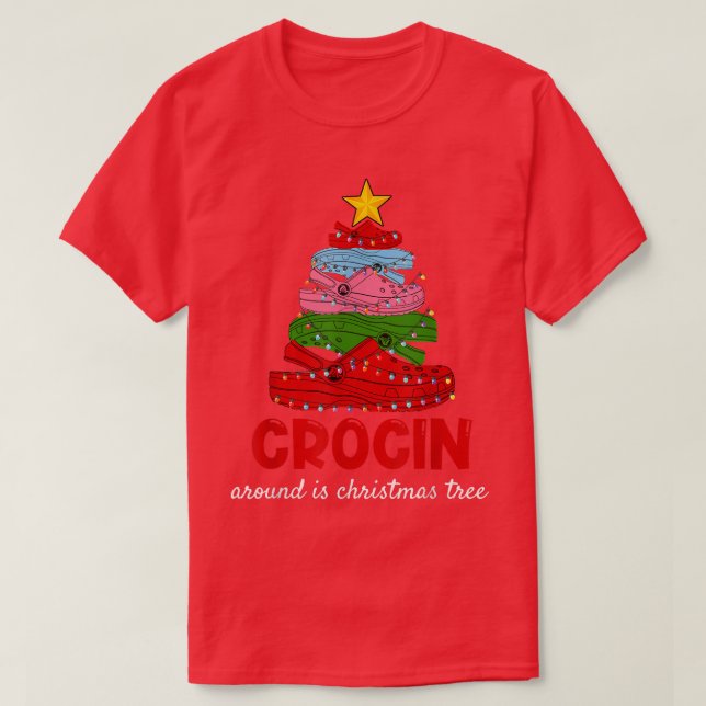 T-shirt Croquer autour de l'arbre de Noël190 (Design devant)