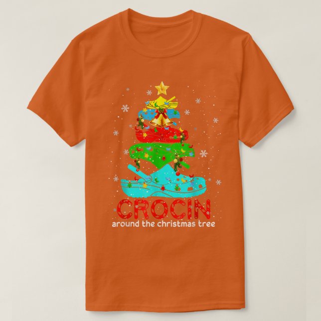 T-shirt Croquer autour de l'arbre de Noël192 (Design devant)