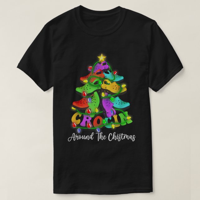 T-shirt Croquer Autour De L'Arbre De Noël194 (Design devant)