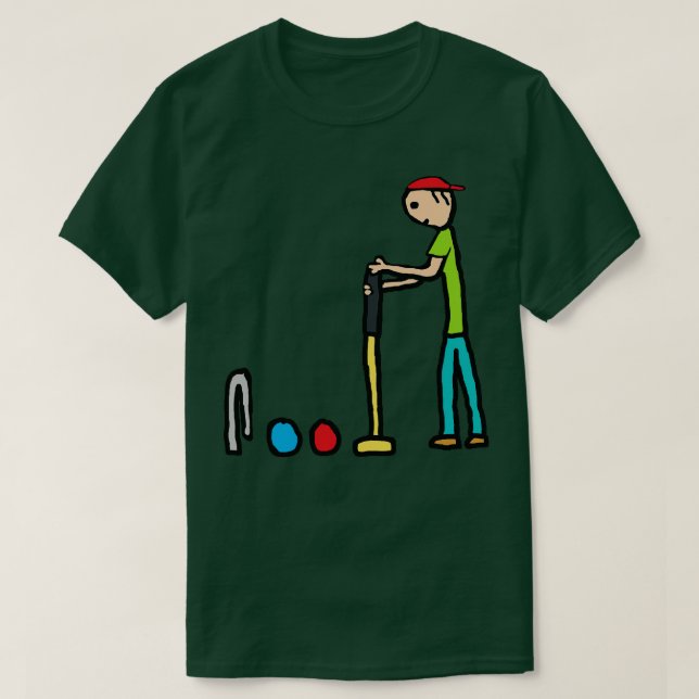 T-shirt Croquet (Design devant)