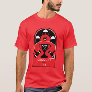 T-shirt Croquet de pelouse