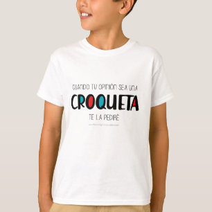T-shirt Croqueta