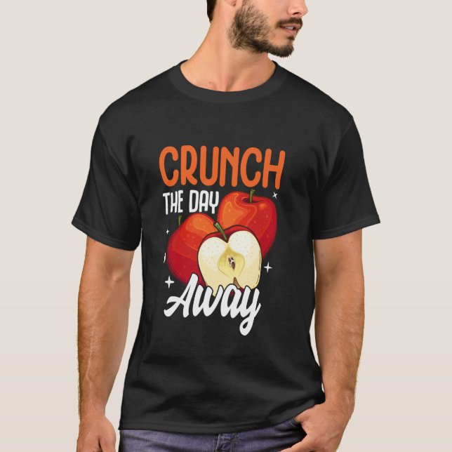 T-shirt Croquez la pomme de la journée (Devant)