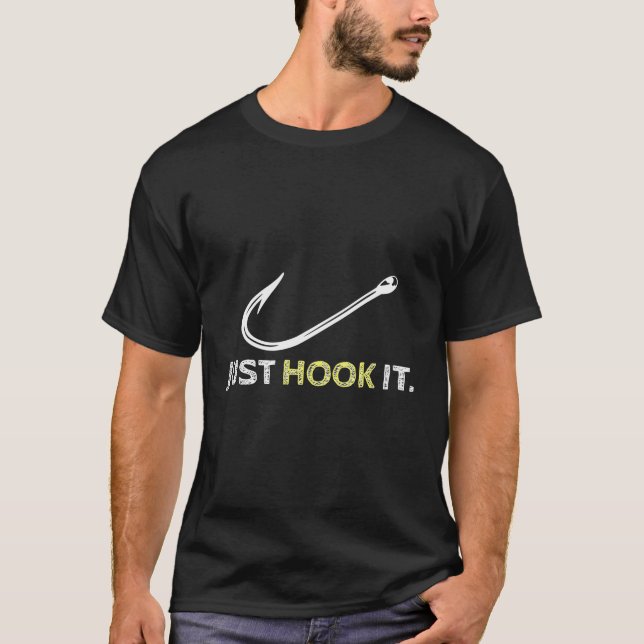 T-shirt Croquez-Le Distressed Pêcheur Drôle Gi (Devant)