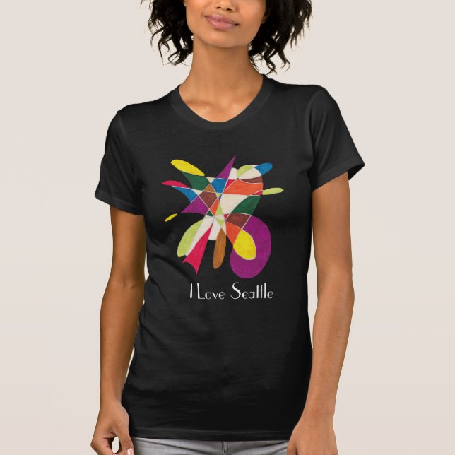 T-shirt Croquis #4 d'amusement (Devant)
