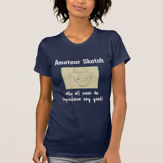 T-shirt Croquis amateur que tout le lutin vu du DA
