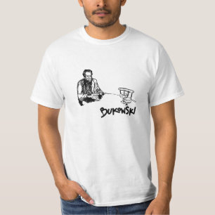 T-shirt Croquis de Charles Bukowski