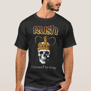 T-shirt Croquis de conception de mode Rush Bandrush Musicr