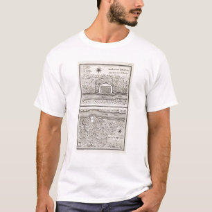 T-shirt Croquis de la Nouvelle-Orléans pris du fort St