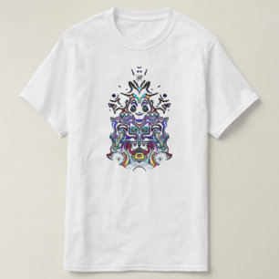 T-shirt Croquis de l'esprit joker coloré