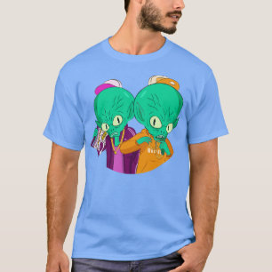 T-shirt Croquis de l'Hip hop avec Boombox et Mic