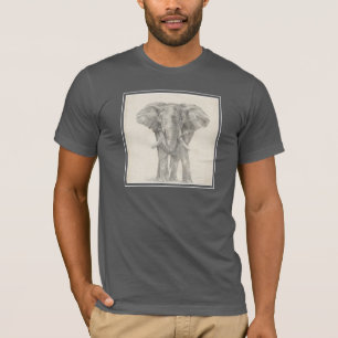 T-shirt Croquis d'éléphant