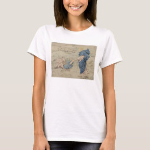 T-shirt Croquis du Christ marchant sur l'eau (la semaine