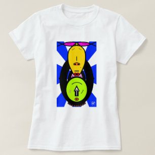 T-shirt Croquis d'une créature ressemblant à un singe
