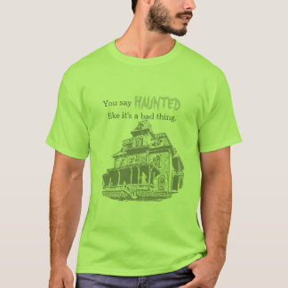 T-shirt Croquis hanté de Chambre
