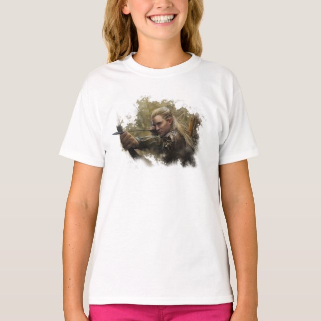 T-shirt Croquis LEGOLAS GREENLEAF™ (Devant)