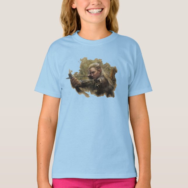 T-shirt Croquis LEGOLAS GREENLEAF™ (Devant)