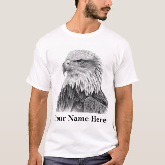 T-shirt Croquis Majestic Eagle - Faune dessinée à la main