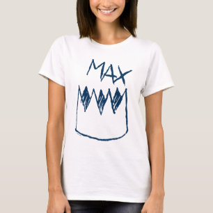T-shirt Croquis max. et couronne