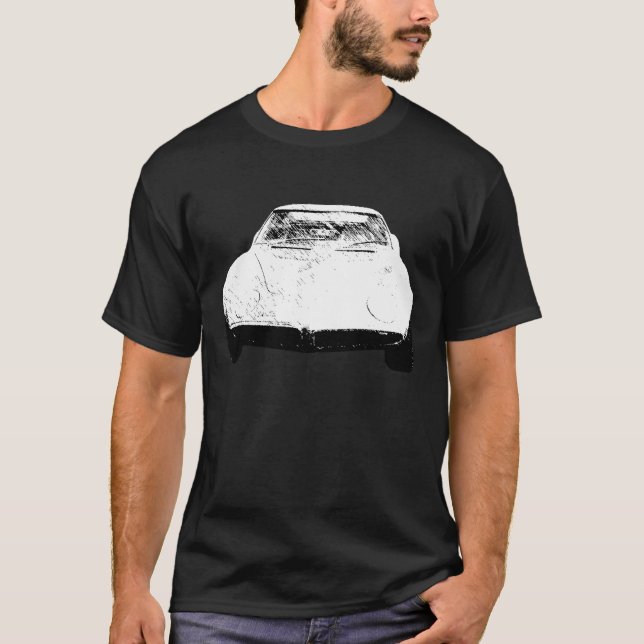 T-shirt Croquis Pontiac Banshee 1964 (Devant)