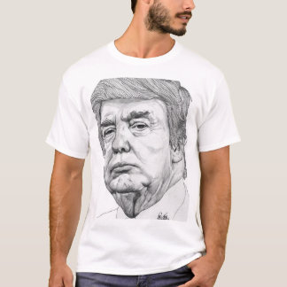 T-shirt Croquis Trump