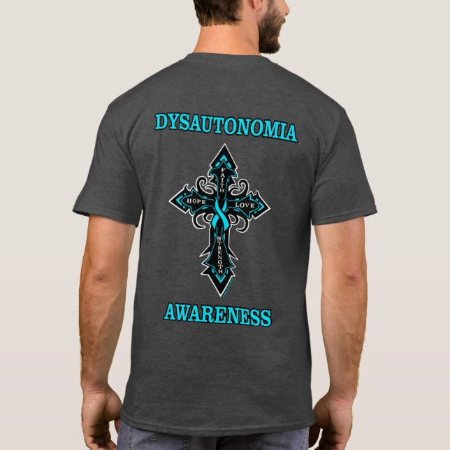 T-shirt Cross/Awareness...Dysautonomia (Dos)
