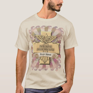 T-shirt Cross Caduceus Infirmière sage-femme