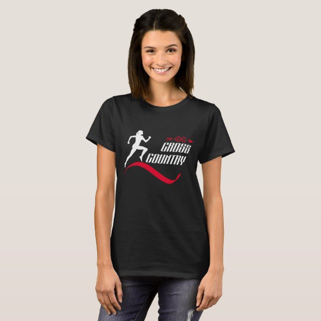 T-shirt Cross country (Devant entier)
