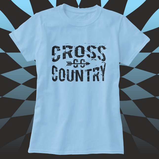 T-shirt cross-country (Créateur téléchargé)