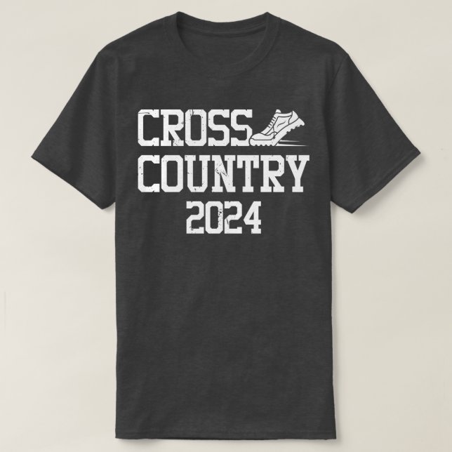 T-shirt Cross Country 2024 XC (Design devant)
